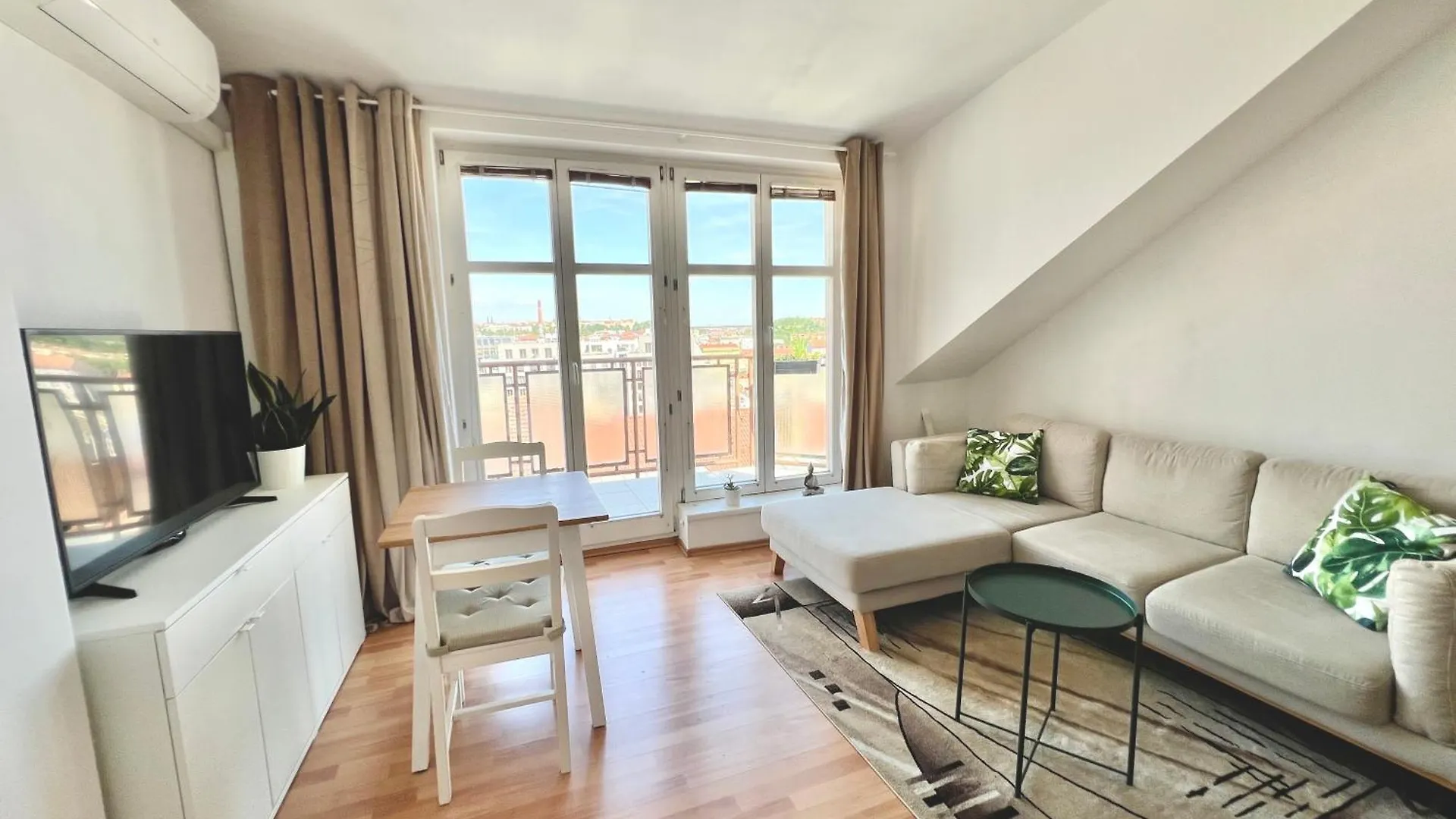 Cozy Studio With Prague Panorama View 0*,