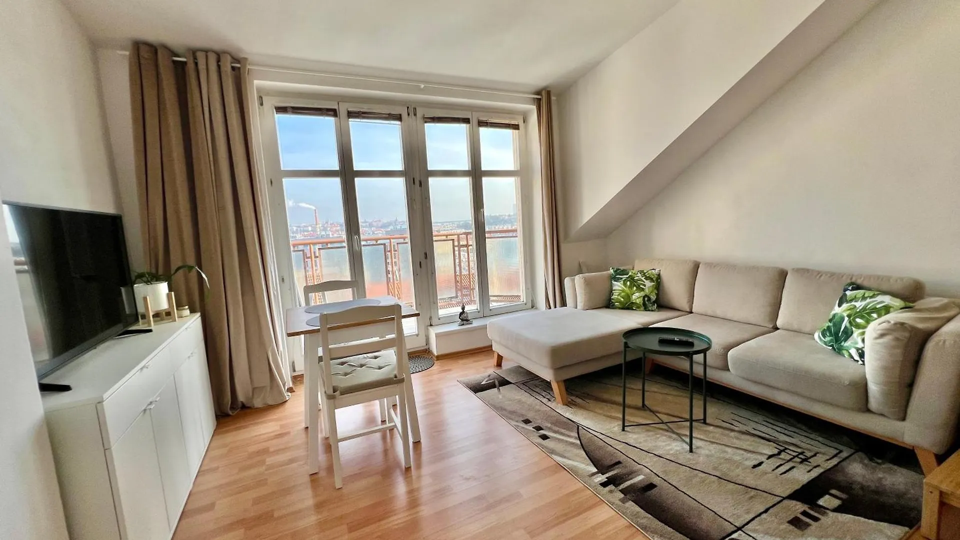 Cozy Studio With Prague Panorama View Апартаменты
