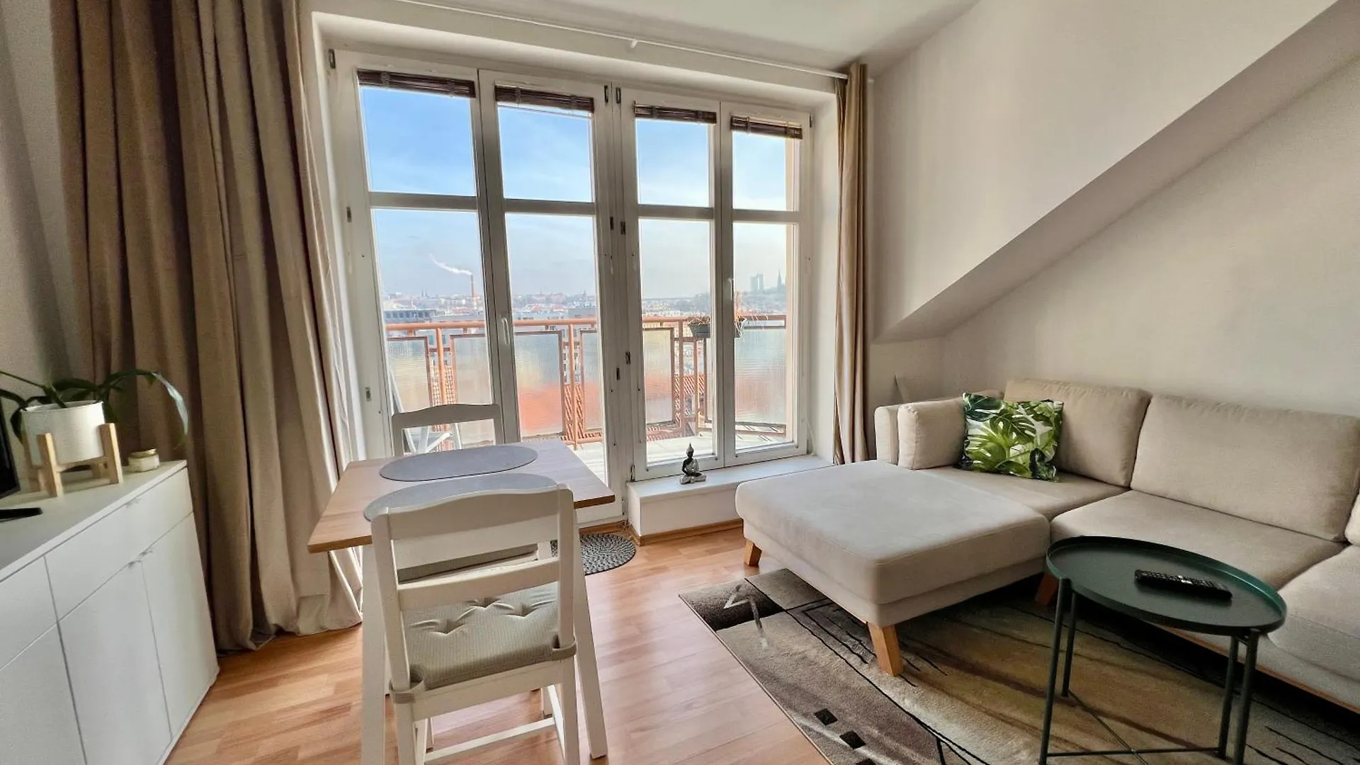 Cozy Studio With Prague Panorama View